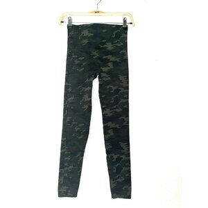 Spanx Green Camouflage Look At Me Now High-Waist Leggings Size Small